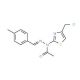 N-[4-(chloromethyl)-1,3-thiazol-2-yl]-N′-[(1E)-(4-methylphenyl)methylene]acetohydrazide - chemical structure image