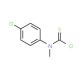 N-(4-Chlorophenyl)-N-methylthiocarbamoyl chloride (CAS 10218-95-8) - chemical structure image