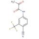 N-[4-Cyano-3-(trifluoromethyl)phenyl]-2-oxopropanamide - chemical structure image
