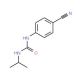 N-(4-cyanophenyl)-N′-isopropylurea - chemical structure image