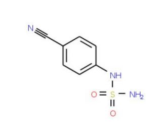 N-(4-cyanophenyl)sulfamide - chemical structure image