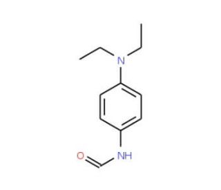 N-(4-Diethylaminophenyl)formamide (CAS 5235-68-7) - chemical structure image
