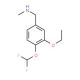 N-[4-(difluoromethoxy)-3-ethoxybenzyl]-N-methylamine - chemical structure image