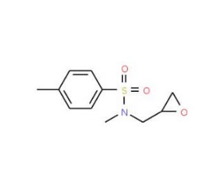 N,4-Dimethyl-N-(oxiran-2-ylmethyl)-benzenesulfonamide - chemical structure image