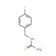 N-(4-fluorobenzyl)thiourea (CAS 405-74-3) - chemical structure image