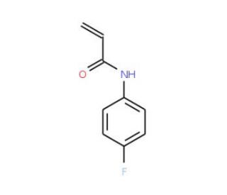 N-(4-fluorophenyl)prop-2-enamide (CAS 60252-77-9) - chemical structure image