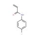 N-(4-fluorophenyl)prop-2-enamide (CAS 60252-77-9) - chemical structure image