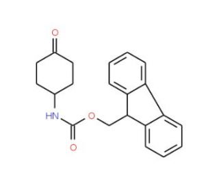 N-4-Fmoc-aminocyclohexanone (CAS 391248-11-6) - chemical structure image
