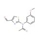 N-(4-formyl-1,3-thiazol-2-yl)-N-(3-methoxyphenyl)acetamide - chemical structure image