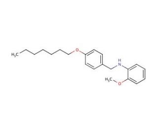 N-[4-(Heptyloxy)benzyl]-2-methoxyaniline - chemical structure image