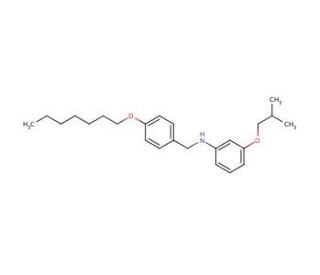 N-[4-(Heptyloxy)benzyl]-3-isobutoxyaniline - chemical structure image