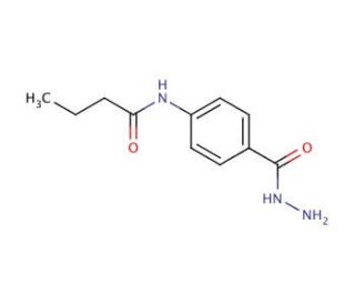 N-[4-(Hydrazinocarbonyl)phenyl]butanamide - chemical structure image