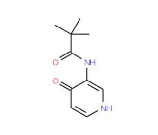 N-(4-Hydroxy-pyridin-3-yl)-2,2-dimethyl-propionamide (CAS 540497-47-0) - chemical structure image