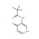 N-(4-Hydroxy-pyridin-3-yl)-2,2-dimethyl-propionamide (CAS 540497-47-0) - chemical structure image