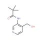 N-(4-Hydroxymethyl-pyridin-3-yl)-2,2-dimethyl-propionamide (CAS 653584-64-6) - chemical structure image