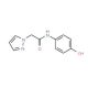 N-(4-hydroxyphenyl)-2-(1H-pyrazol-1-yl)acetamide - chemical structure image