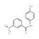 N-(4-hydroxyphenyl)-3-nitrobenzamide - chemical structure image