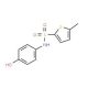 N-(4-hydroxyphenyl)-5-methylthiophene-2-sulfonamide - chemical structure image