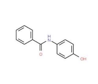 N-(4-hydroxyphenyl)benzamide (CAS 15457-50-8) - chemical structure image