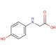 N-(4-Hydroxyphenyl)glycine (CAS 122-87-2) - chemical structure image