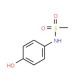 N-(4-hydroxyphenyl)methanesulfonamide (CAS 51767-39-6) - chemical structure image