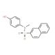 N-(4-hydroxyphenyl)-N-methylnaphthalene-2-sulfonamide - chemical structure image