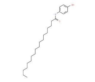 N-(4-Hydroxyphenyl)stearamide (CAS 103-99-1) - chemical structure image