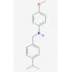 N-(4-isopropylbenzyl)-N-(4-methoxyphenyl)amine (CAS 851269-50-6) - chemical structure image