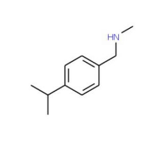 N-(4-isopropylbenzyl)-N-methylamine (CAS 73441-51-7) - chemical structure image