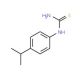 N-(4-isopropylphenyl)thiourea (CAS 65259-91-8) - chemical structure image