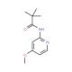 N-(4-Methoxy-pyridin-2-yl)-2,2-dimethyl-propionamide (CAS 898561-60-9) - chemical structure image