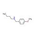 N-(4-Methoxybenzyl)-1-butanamine (CAS 3910-58-5) - chemical structure image