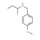 N-(4-Methoxybenzyl)-2-butanamine (CAS 893577-83-8) - chemical structure image