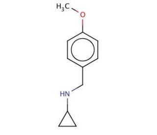 N-(4-Methoxybenzyl)cyclopropanamine - chemical structure image
