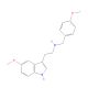 N-(4-Methoxybenzyl)-N-[2-(5-methoxy-1H-indol-3-yl)ethyl]amine (CAS 155639-31-9) - chemical structure image