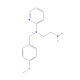 N-(4-Methoxybenzyl)-N-2-pyridinyl-1,2-ethanediamine (CAS 109912-28-9) - chemical structure image