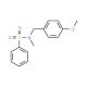 N-(4-Methoxybenzyl)-N-methylbenzenesulfonamide (CAS 915916-89-1) - chemical structure image