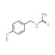 N-(4-Methoxybenzyl)urea (CAS 54582-35-3) - chemical structure image