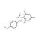 N-(4-methoxyphenyl)-2,4,6-trimethylbenzene-1-sulfonamide - chemical structure image
