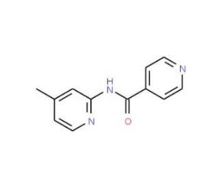 N-(4-Methyl-pyridin-2-yl)-isonicotinamide - chemical structure image