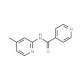 N-(4-Methyl-pyridin-2-yl)-isonicotinamide - chemical structure image