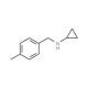 N-(4-methylbenzyl)cyclopropanamine (CAS 70894-72-3) - chemical structure image
