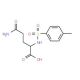 (−)-N-[(4-methylphenyl)sulfonyl]-D-glutamine (CAS 883452-10-6) - chemical structure image