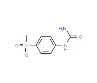 N-[4-(methylsulfonyl)phenyl]urea - chemical structure image