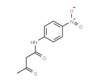 N-(4-Nitro-phenyl)-3-oxo-butyramide (CAS 4835-39-6) - chemical structure image