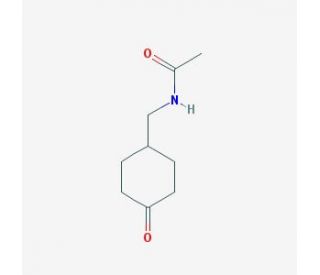 N-(4-Oxo-cyclohexylmethyl)-acetamide (CAS 30482-18-9) - chemical structure image