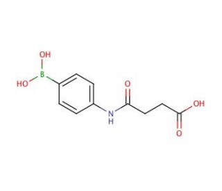 N-(4-Phenylboronic)succinamic acid (CAS 480424-95-1) - chemical structure image