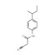 N-(4-sec-Butyl-phenyl)-2-cyano-acetamide - chemical structure image