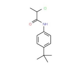 N-(4-tert-butylphenyl)-2-chloropropanamide - chemical structure image