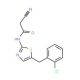 N-[5-(2-Chloro-benzyl)-thiazol-2-yl]-2-cyano-acetamide - chemical structure image